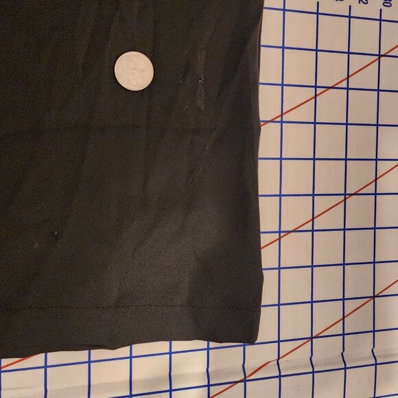 Petal & Pup Wellington Wide Leg Satin Pant Flaws Black Size 8 - Picture 12 of 13